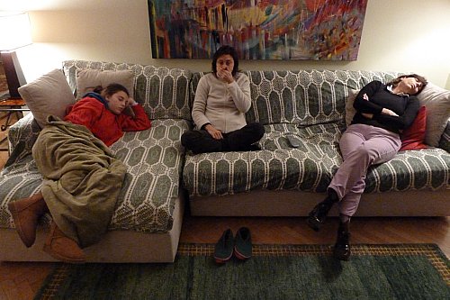 Ritegno "zero" dopo la pizza.