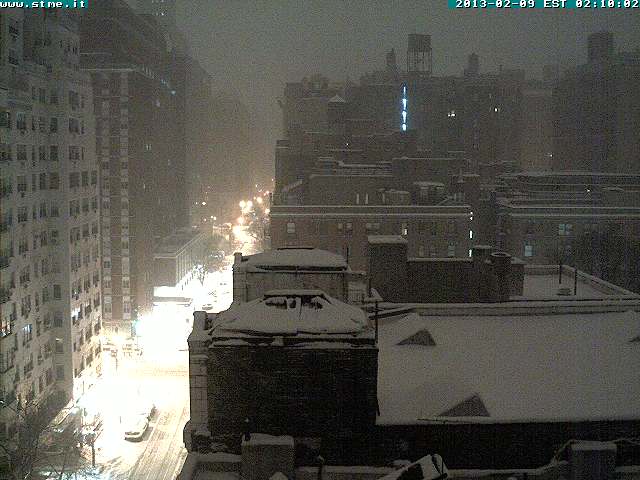 Le foto del time-lapse si stanno accumulando come la neve.