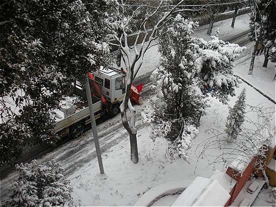 Mi spiace per i due surfisti, ma non era una  gran neve...