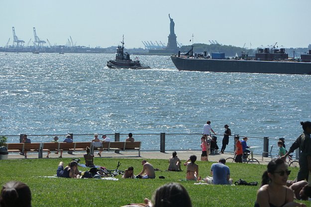 Il nuovo parco sul waterfront di Brooklyn.
