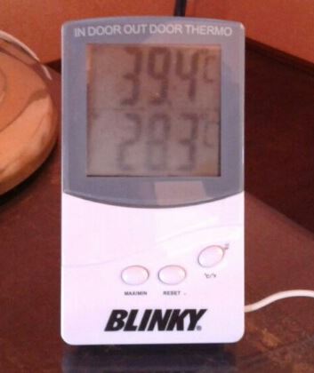 Vacaghèr, alta pressione africana.