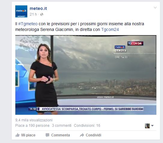 Tgcom mostra la Righicam 1